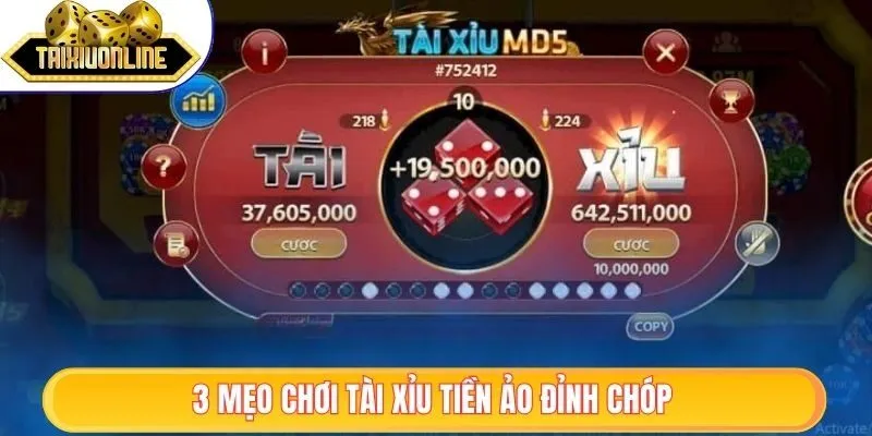 Tài Xỉu Tiền Ảo | 3 Chiến Thuật Chơi Thông Minh Nhất 2025 3 3 mẹo chơi tài xỉu tiền ảo đỉnh chóp