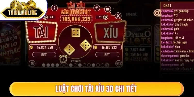 Tài Xỉu 3D - 3 Mẹo Chơi Hiệu Quả Tăng Cơ Hội Thắng Sicbo 2 Luật chơi tài xỉu 3D chi tiết